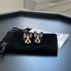 New Betsey Johnson brand earrings dog for daring fashionistas;)